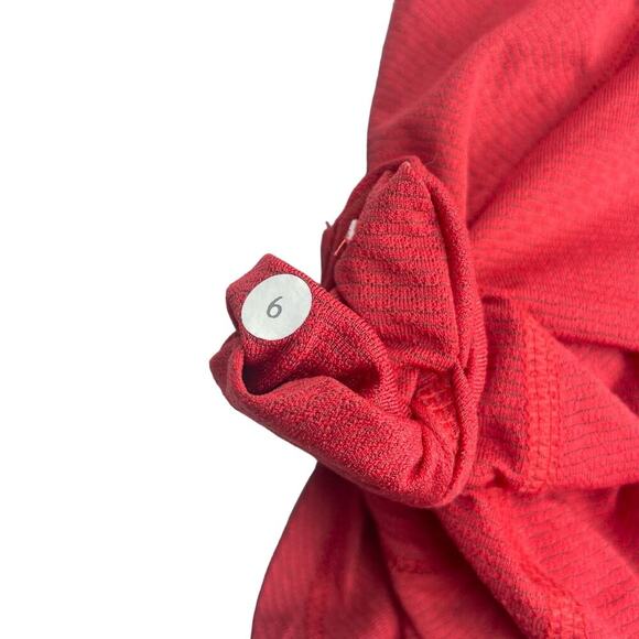 LULULEMON Mind Over Matter Tank Red Sz 6 - Picture 6 of 8